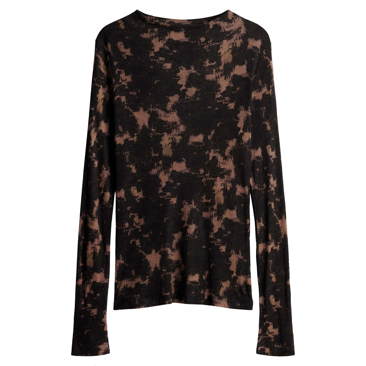 OPUS SHIRT SECKI SPARK BLACK/BROWN