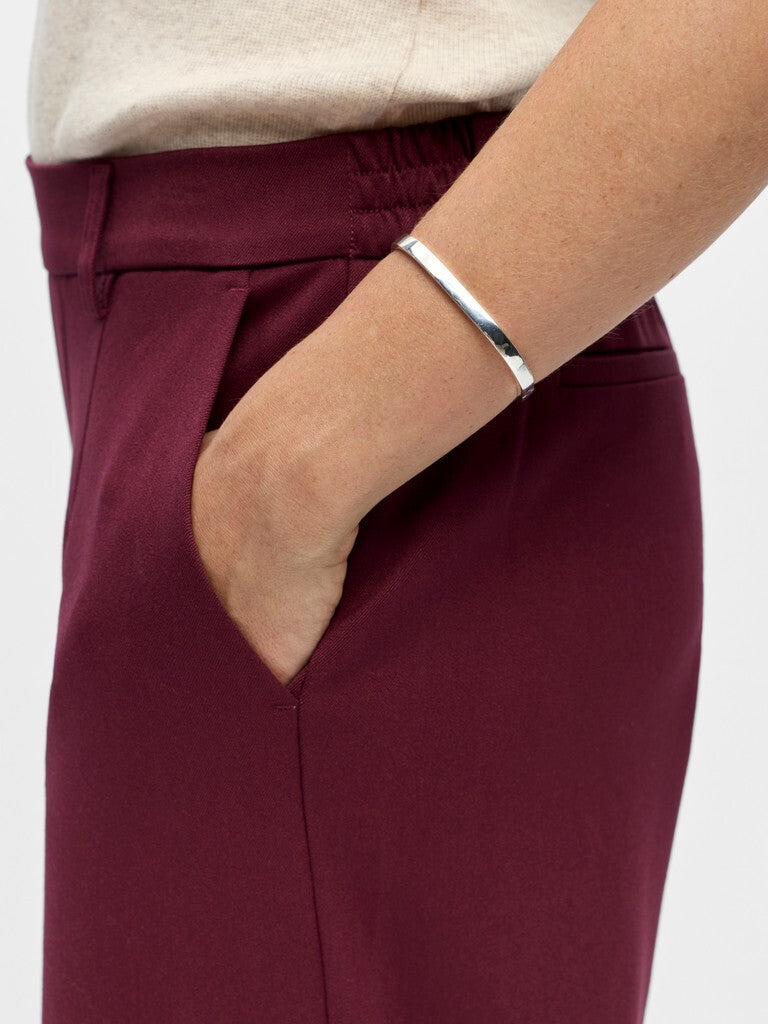 OBJECT BROEK LISA WIDE WINDSOR WINE
