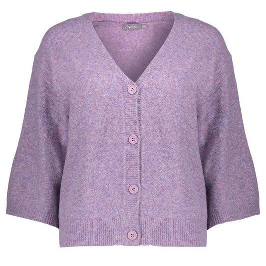 GEISHA VEST 3/4 SLEEVES LILAC