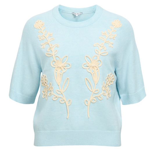 OBJECT TRUI LANEY WINTER SKY/MELANGE SANDSHELL FLORAL