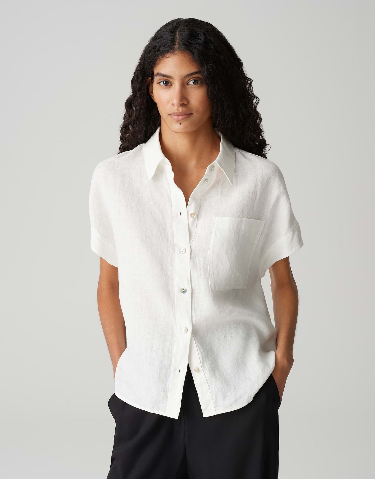 OPUS BLOUSE FELISA MILK