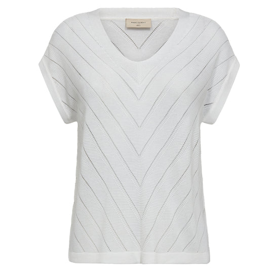 FREEQUENT TOP ELINA BRILLIANT WHITE