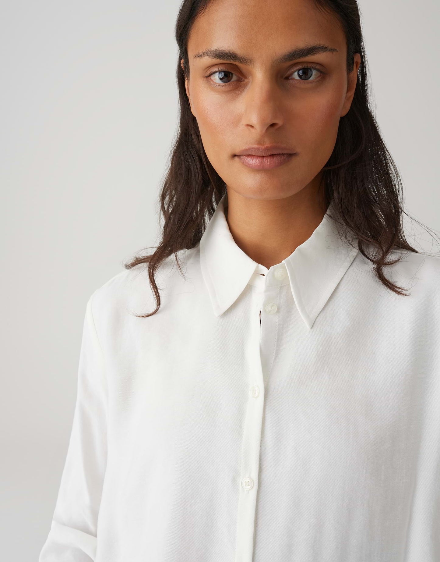 OPUS BLOUSE FLOWY MILK