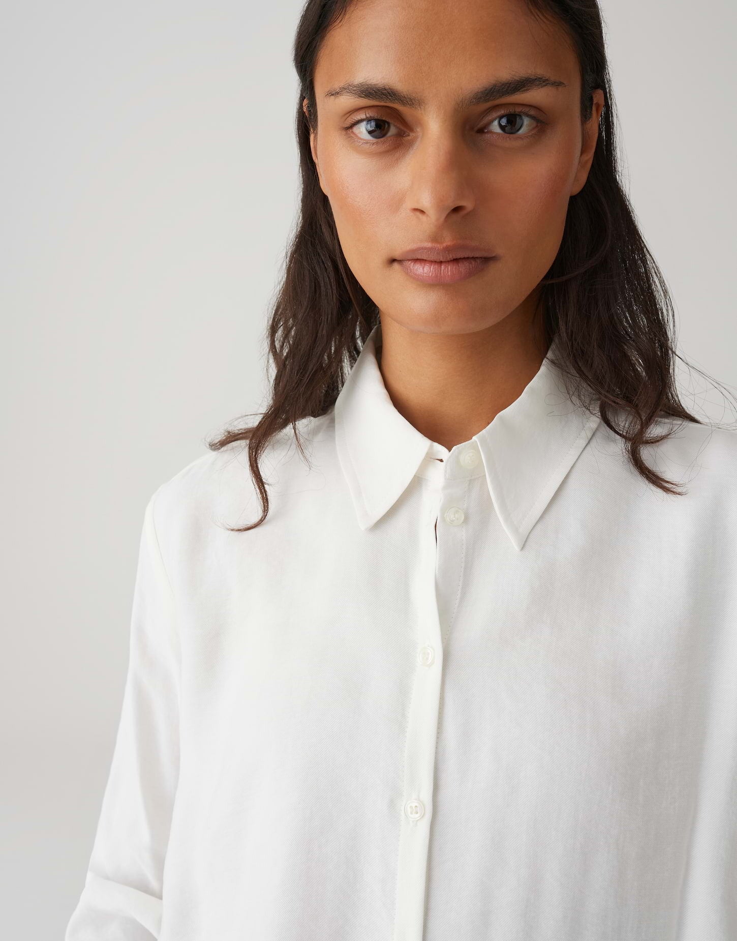 OPUS BLOUSE FLOWY MILK