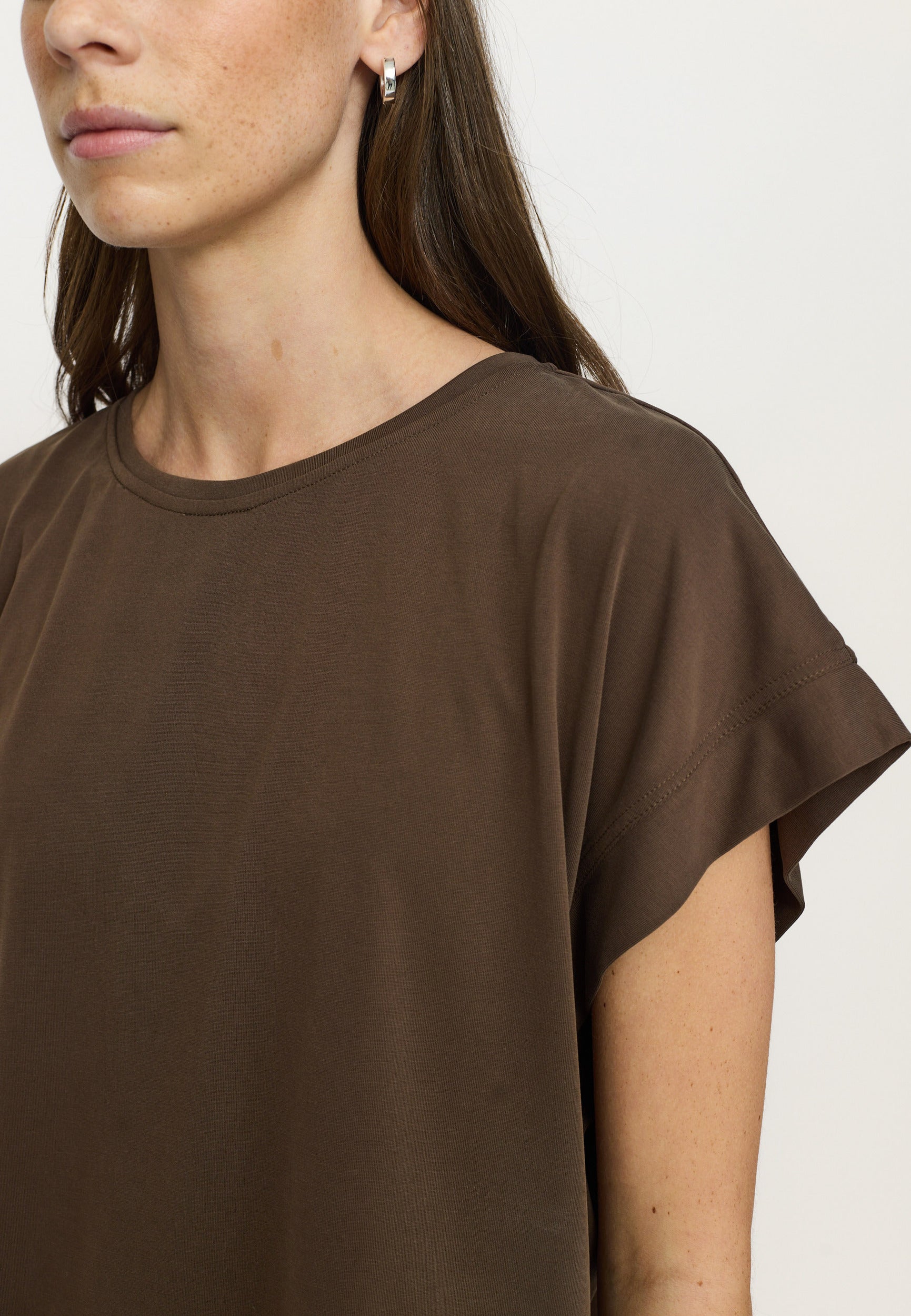 SOFT REBELS T-SHIRT ELLA SLATE